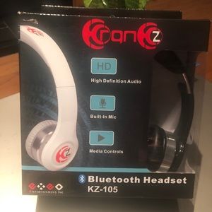 Krankz Bluetooth headphones kz-105 black